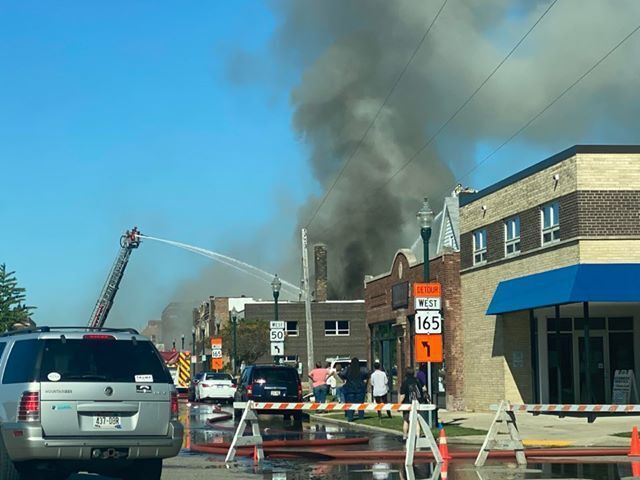 Uptown fire
